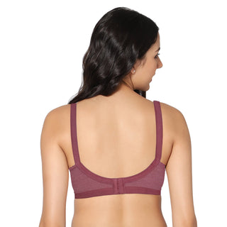 Suhana Non-Padded Full Coverage T-Shirt Bra (Pack of 2)