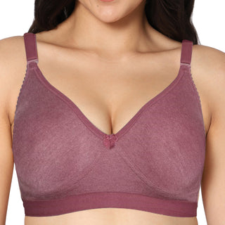 Suhana Non-Padded Full Coverage T-Shirt Bra (Pack of 2)