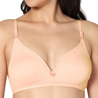 Tulie Non-Padded Half Coverage T-Shirt Bra (Pack of 1)
